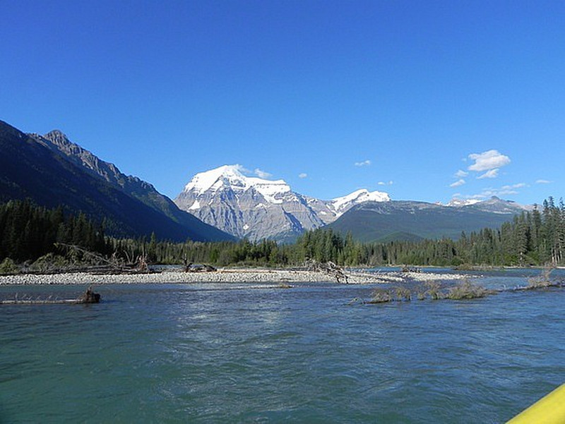Mt. Robson from the Water