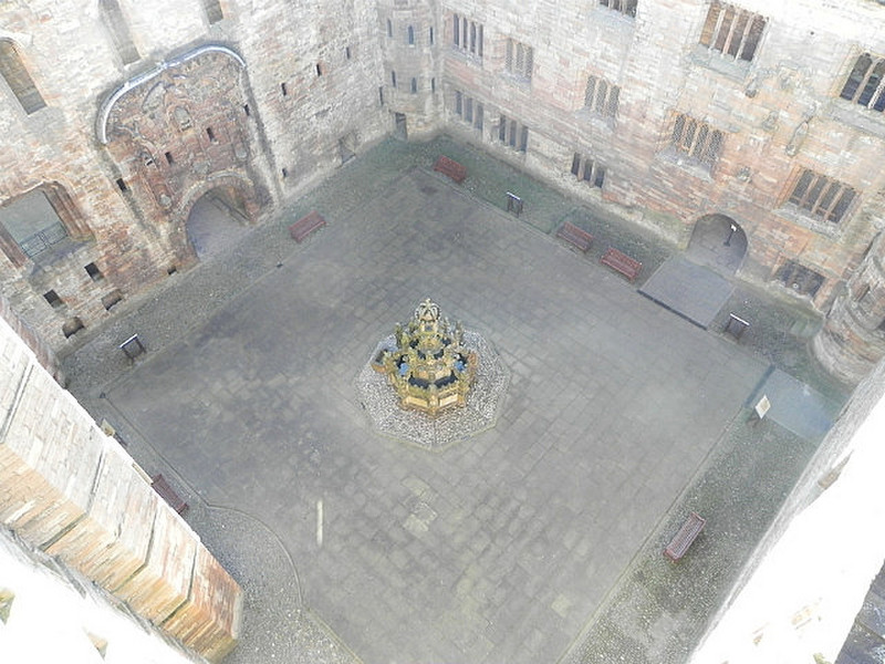 Courtyard at Linlithgow Palace
