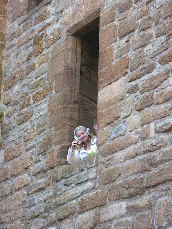 Anna at Linlithgow Palace