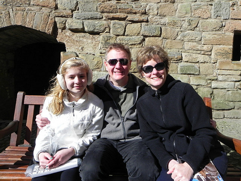Three of Us at Linlithgow