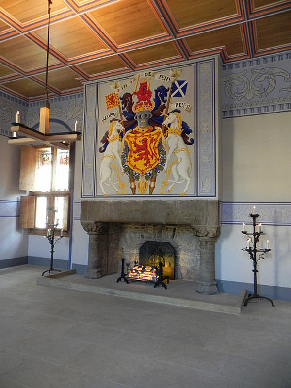 Inside Recently Restored Stirling Castle