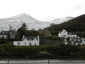 View from Our Hotel in Kyleakin in the Morning