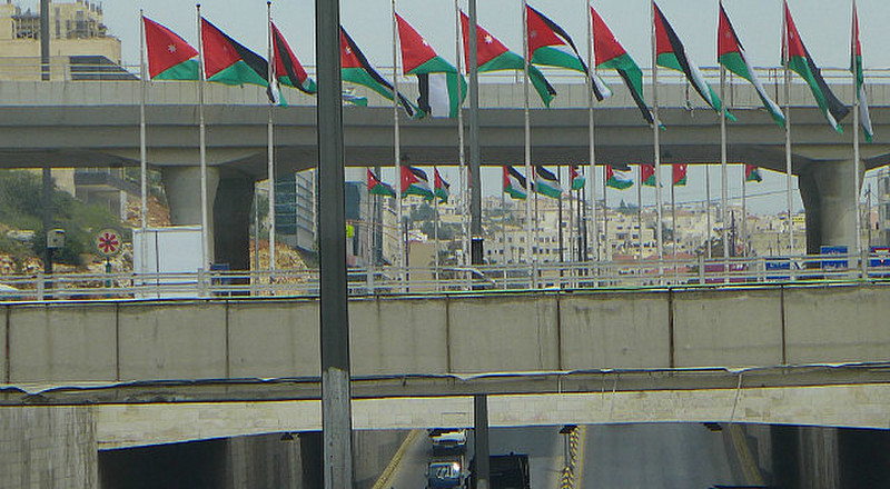 On our Way Driving North, Out of Amman