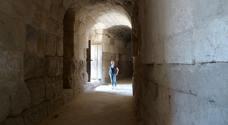Anna in the gladiator halls