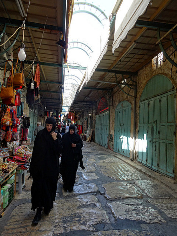 In the Muslim Quarter, before Shops Opened for Day