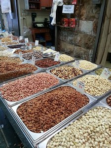 I guess nuts are Kosher -- at Mahane Yehuda Market