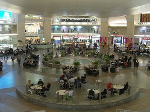 Waiting Area at Ben Gurion Airport