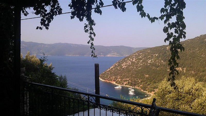 view from my room, ithaki