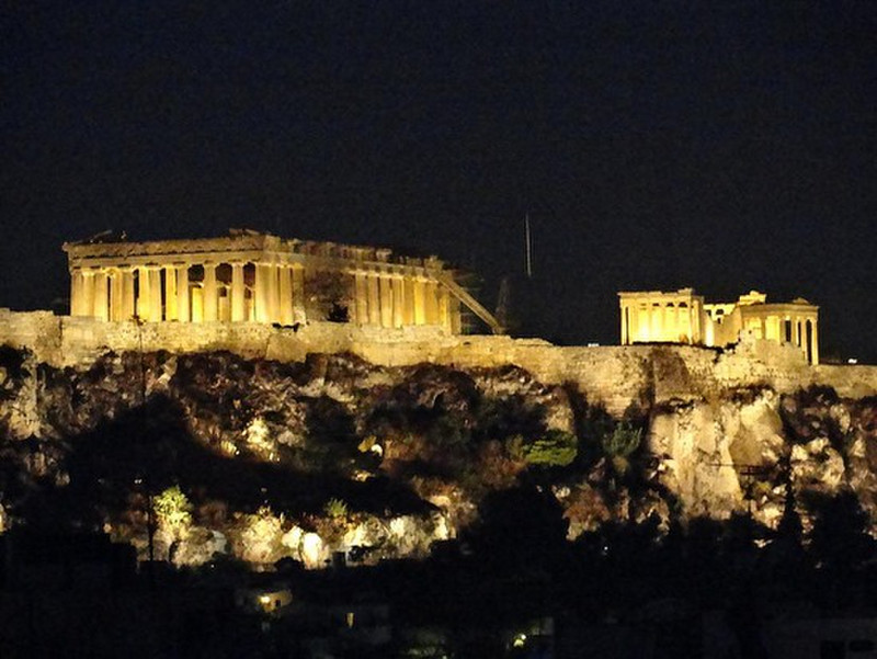 acropolis night