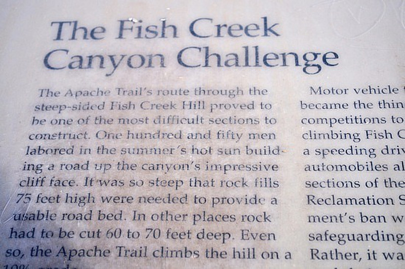 Saga of the Fish Creek road