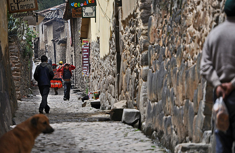 Narrow Inka streets