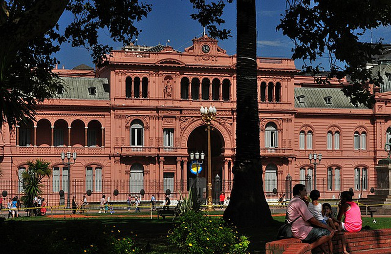 Casa Rosada--Pink House