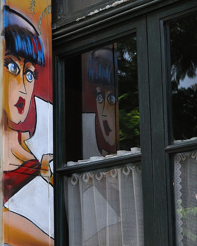 Window art in Bella Vista