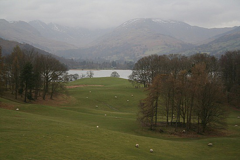 The view from Wray Castle