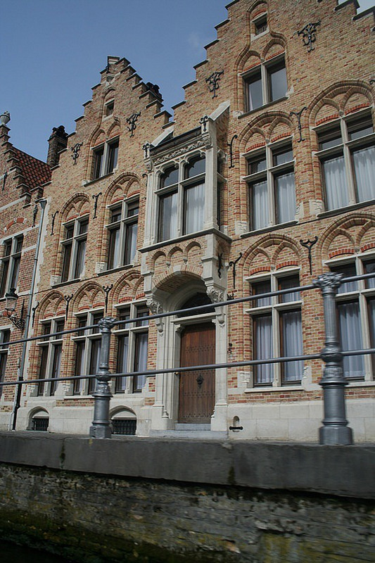 From the canal tour, at Bruges