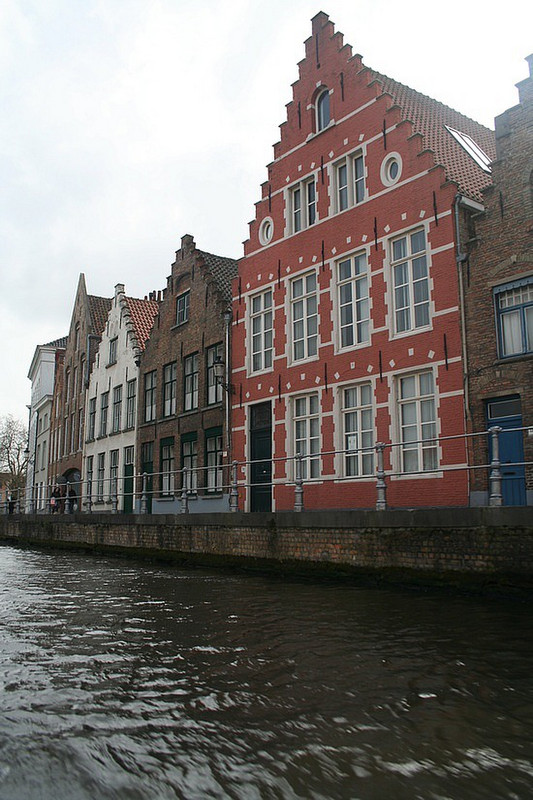 From the canal tour, at Bruges