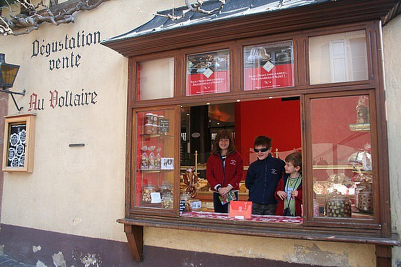 The kids at &quot;their&quot; boulangerie