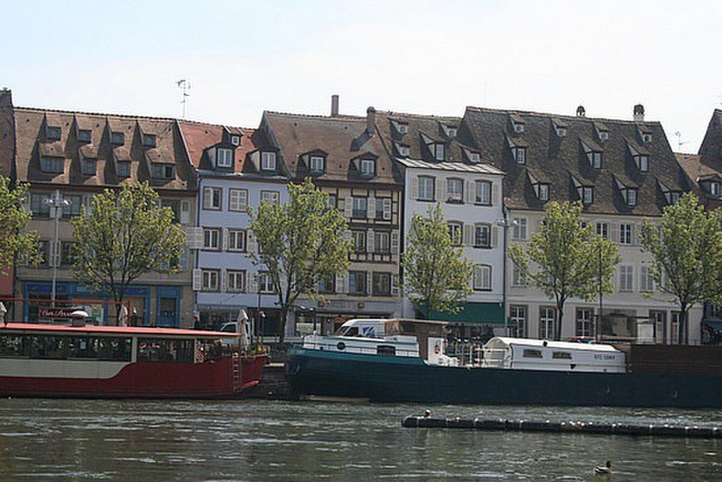 The port area at Strasbourg