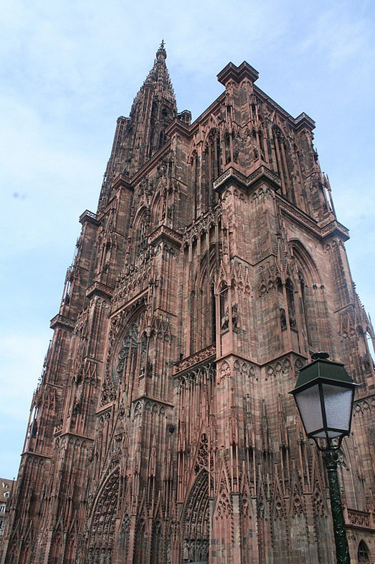 The Strasbourg cathedral
