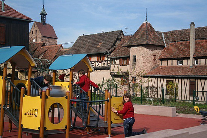 &quot;Our&quot; playground at Riquewihr