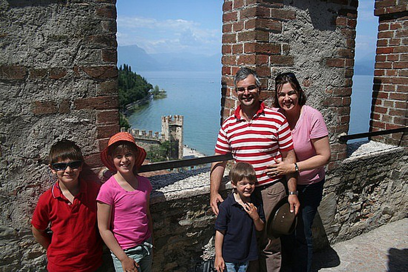 At the Sirmione castle