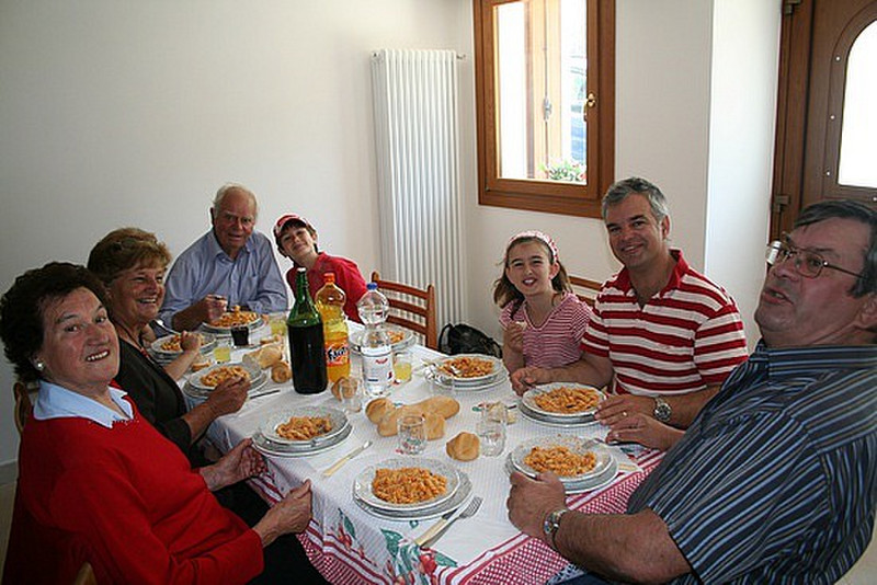 Lunch at Ubaldo &amp; Anna&#39;s house