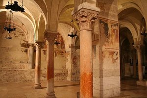 In the crypts of San Zeno Maggiore