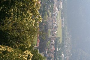 Bellinzona Castle - the view