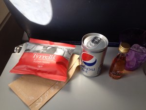Drinks on the plane!