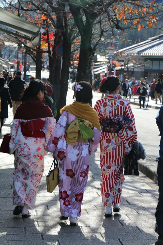 On the streets of Arashiyama 