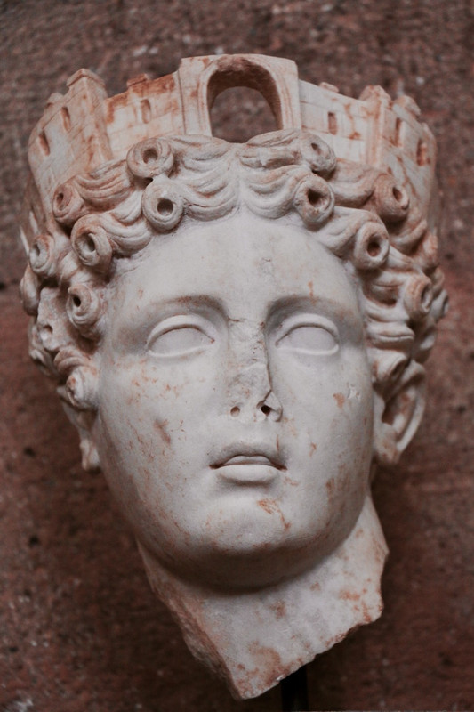 Tyche (Fortuna) - deity governing fortune of city