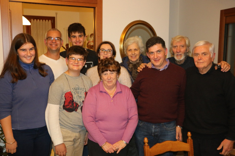 With Zio Renzo &amp; Graziella, Zia Pierina &amp; Egidio