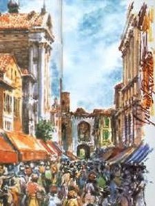 Market day at Cittadella 