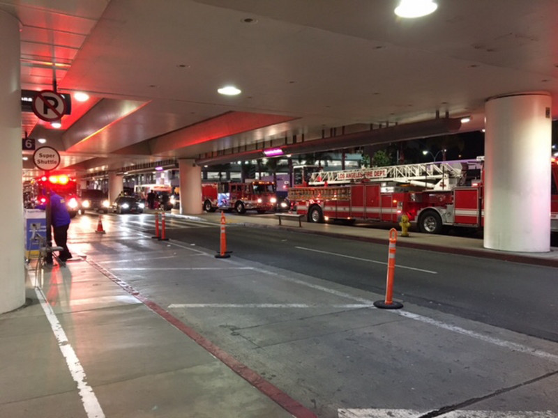 LA Fire Department at LAX