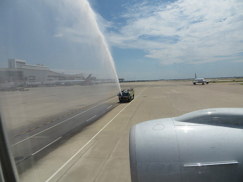 Water Cannon Salute