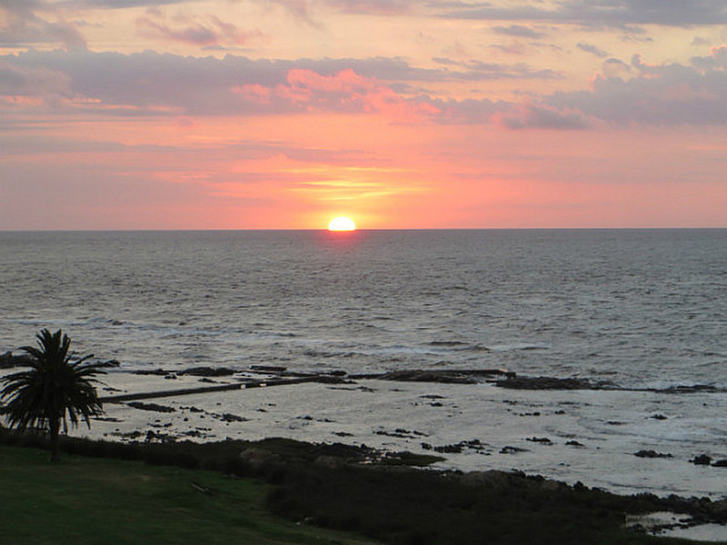 Sunrise in Montevideo, Uruguay