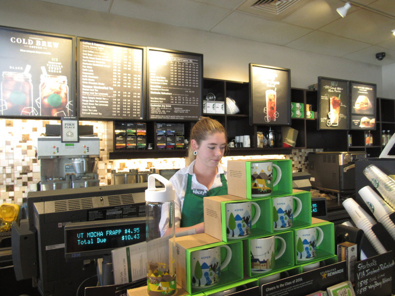 Haley Starbucks work