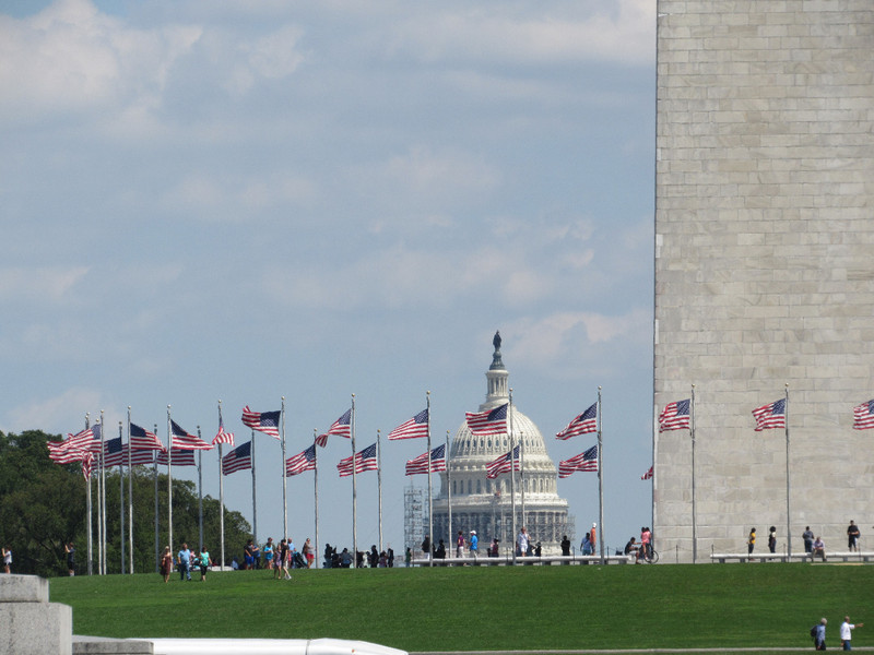 Capitol and Washington Monument