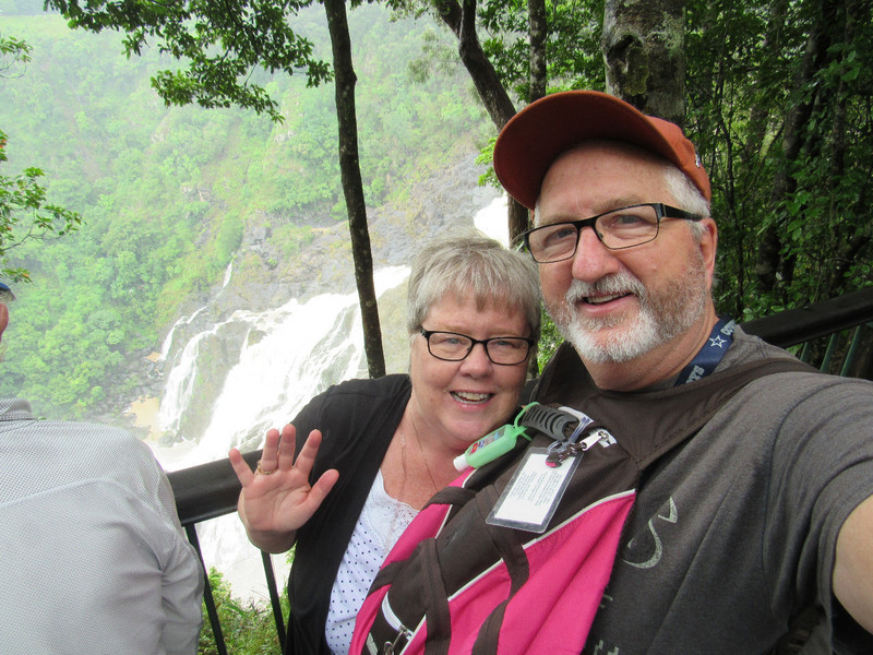 Selfie by the Waterfalls