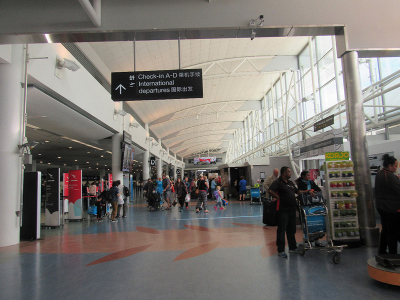 Inside Auckland Airport