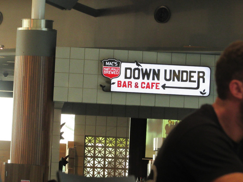 Saw a Restaurant &quot;Down Under&quot;