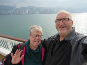 Selfie - Hong Kong Harbor