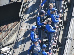 Group on the Sydney Harbour Bridge