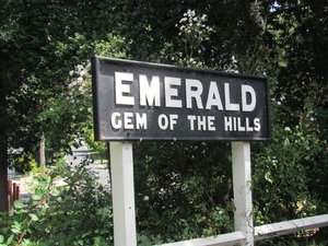 Stopped at Emerald