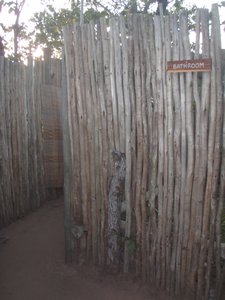 the boma toilet entrance
