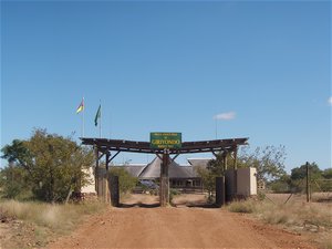the border from MOZ to ZA
