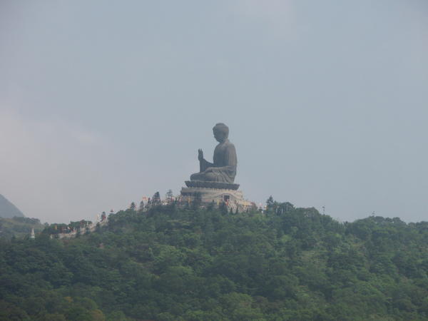 Giant Buddha in distance
