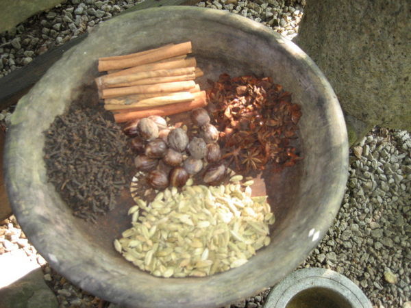 A bowl of spices