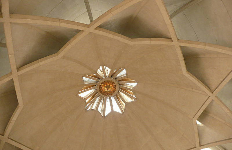 Ceiling of the Lotus Temple