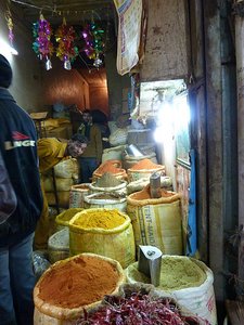 Spices and henna dyes